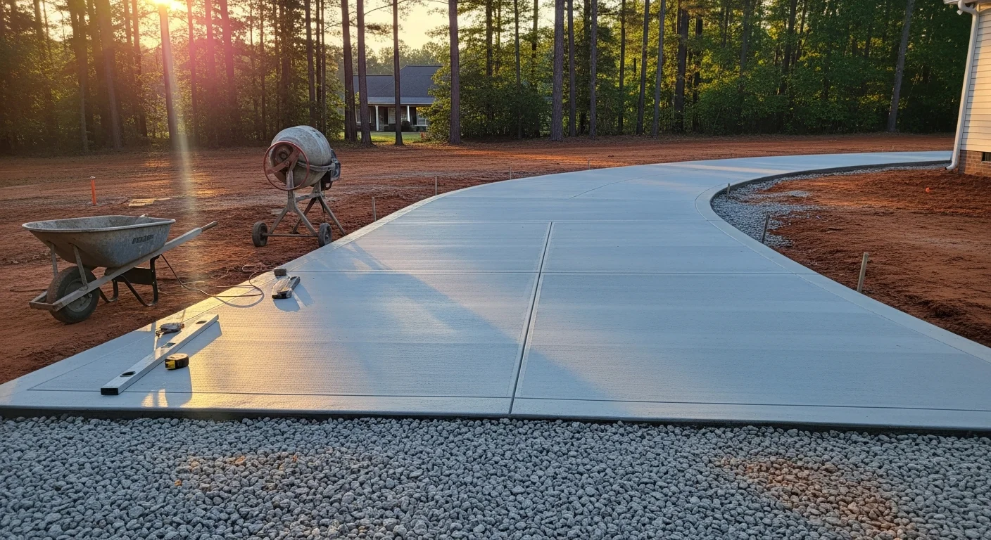 Licensed general contractor team at construction site in Liberty, NC